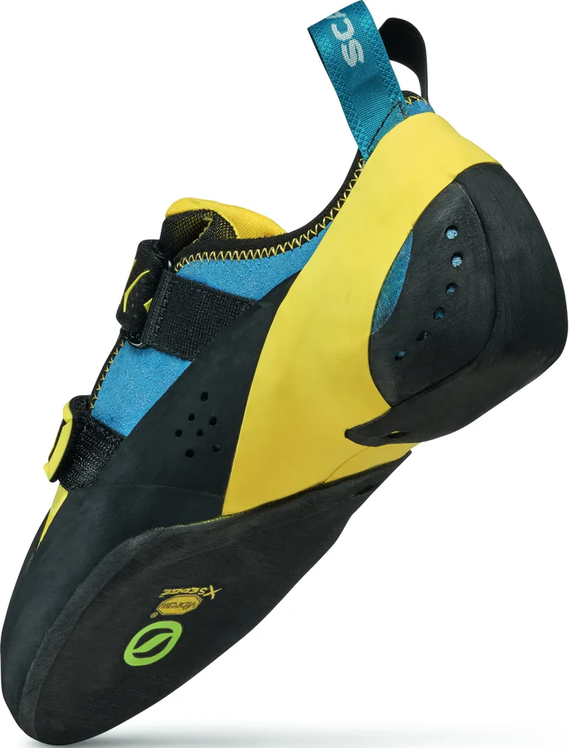 Scarpa Vapour V Climbing Shoes - Ocean-Yellow-4